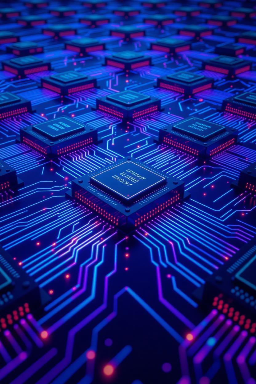 Grid of AI Chips